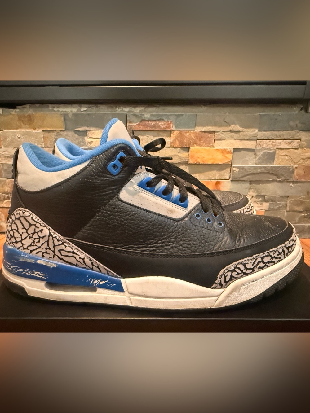 Retro Air Jordan 3-Sport Blue (2014)